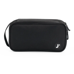 Doodle Pencil Case with Handle Strap in Black - JWorldstore