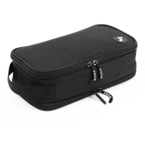 Doodle Pencil Case with Handle Strap in Black - JWorldstore