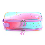 Doodle Pencil Case with Handle Strap in Confetti - JWorldstore