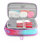 Doodle Pencil Case with Handle Strap in Confetti - JWorldstore