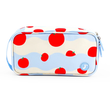 Doodle Pencil Case with Handle Strap in Floating Apple - JWorldstore