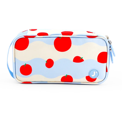Doodle Pencil Case with Handle Strap in Floating Apple - JWorldstore