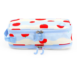 Doodle Pencil Case with Handle Strap in Floating Apple - JWorldstore