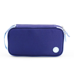 Doodle Pencil Case with Handle Strap in Navy - JWorldstore