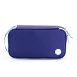 Doodle Pencil Case with Handle Strap in Navy - JWorldstore
