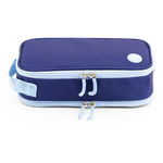 Doodle Pencil Case with Handle Strap in Navy - JWorldstore