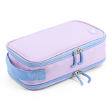 Doodle Pencil Case with Handle Strap in Purple - JWorldstore