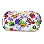 Doodle Pencil Case with Handle Strap in Street Art - JWorldstore