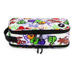 Doodle Pencil Case with Handle Strap in Street Art - JWorldstore