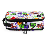 Doodle Pencil Case with Handle Strap in Street Art - JWorldstore