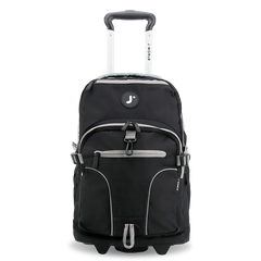 Lunar Multi-Purpose Laptop Rolling Backpack (19.5 Inch) in Black - JWorldstore