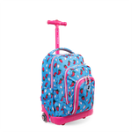 Lollipop Kids Rolling Backpack With Lunch Bag (16 Inch) - JWorldstore
