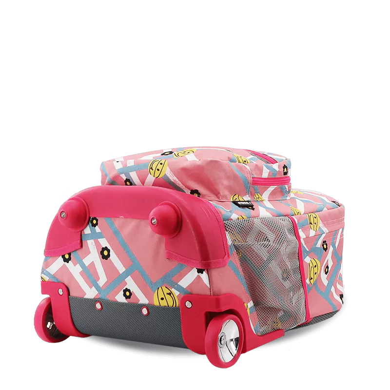 Sunrise Rolling Backpack (18 Inch) in Basketbally - JWorldstore