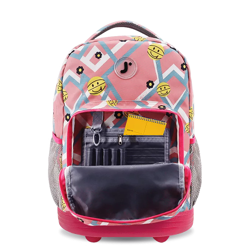 Sunrise Rolling Backpack (18 Inch) in Basketbally - JWorldstore