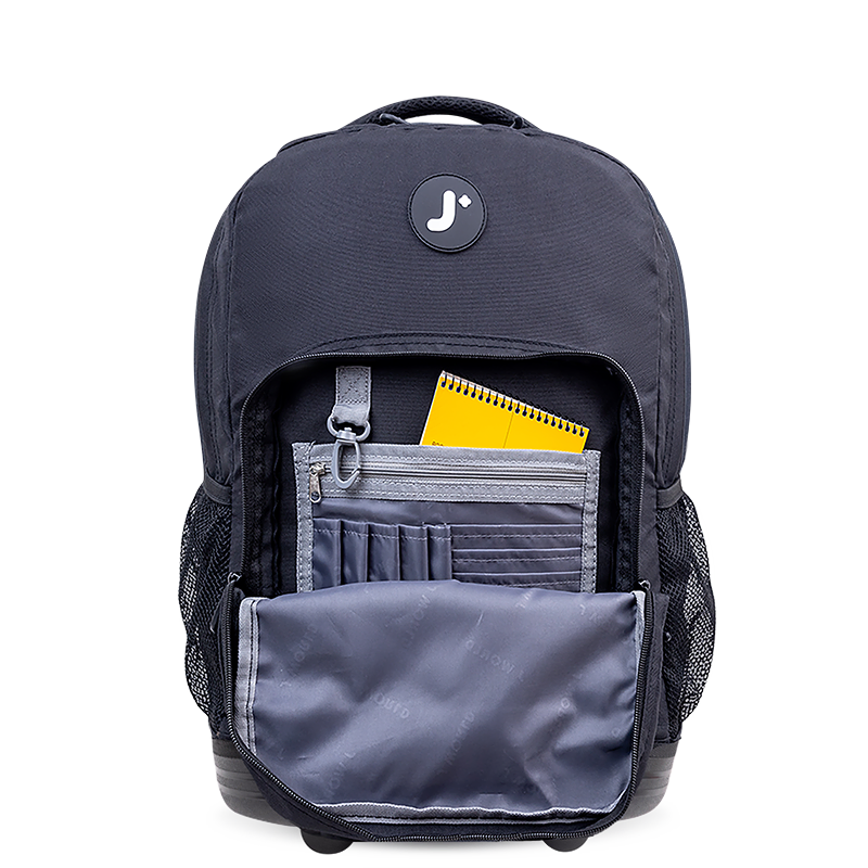 Sunrise Rolling Backpack (18 Inch) in Black - JWorldstore