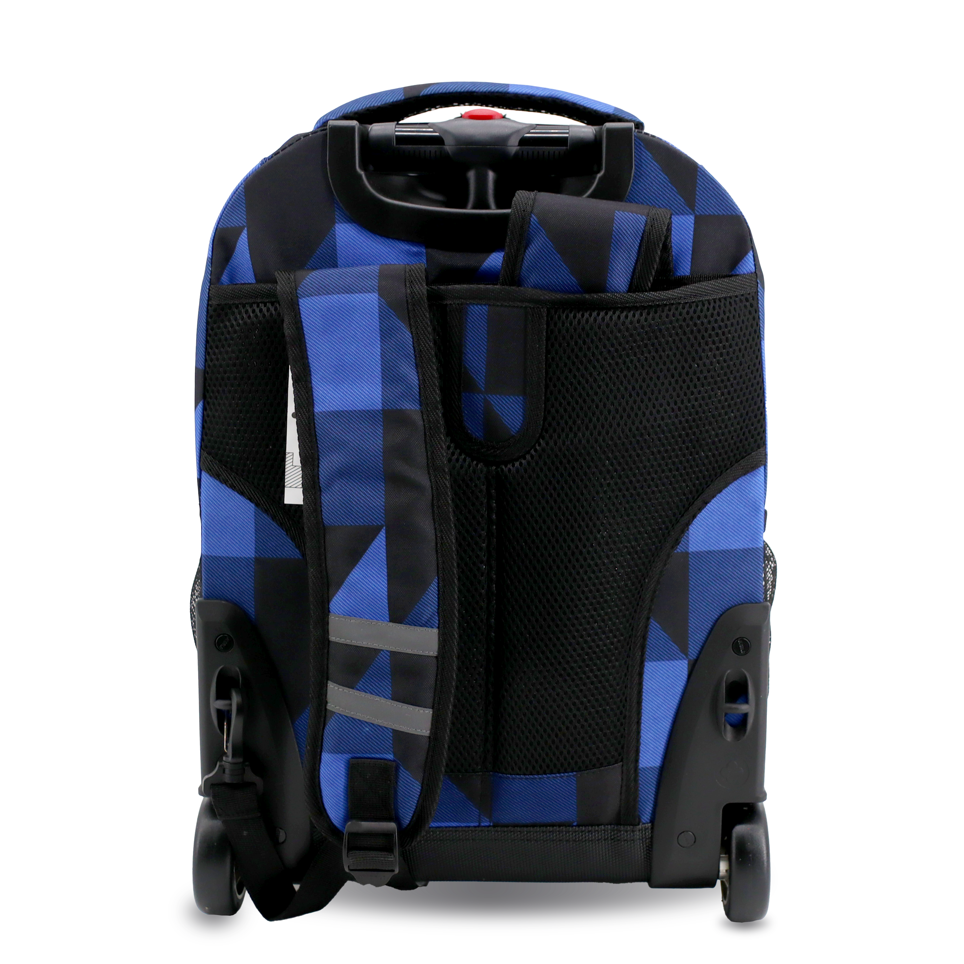 Sunrise Rolling Backpack (18 Inch) in Block Navy - JWorldstore