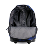 Sunrise Rolling Backpack (18 Inch) in Block Navy - JWorldstore