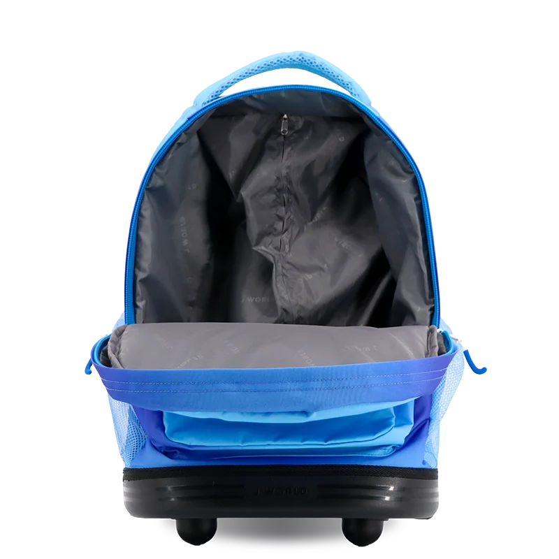 Sunrise Rolling Backpack (18 Inch) in Blue Gradient - JWorldstore
