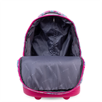 Sunrise Rolling Backpack (18 Inch) in Blue Raspberry - JWorldstore