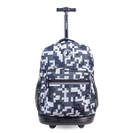 Sunrise Rolling Backpack (18 Inch) in Camo - JWorldstore