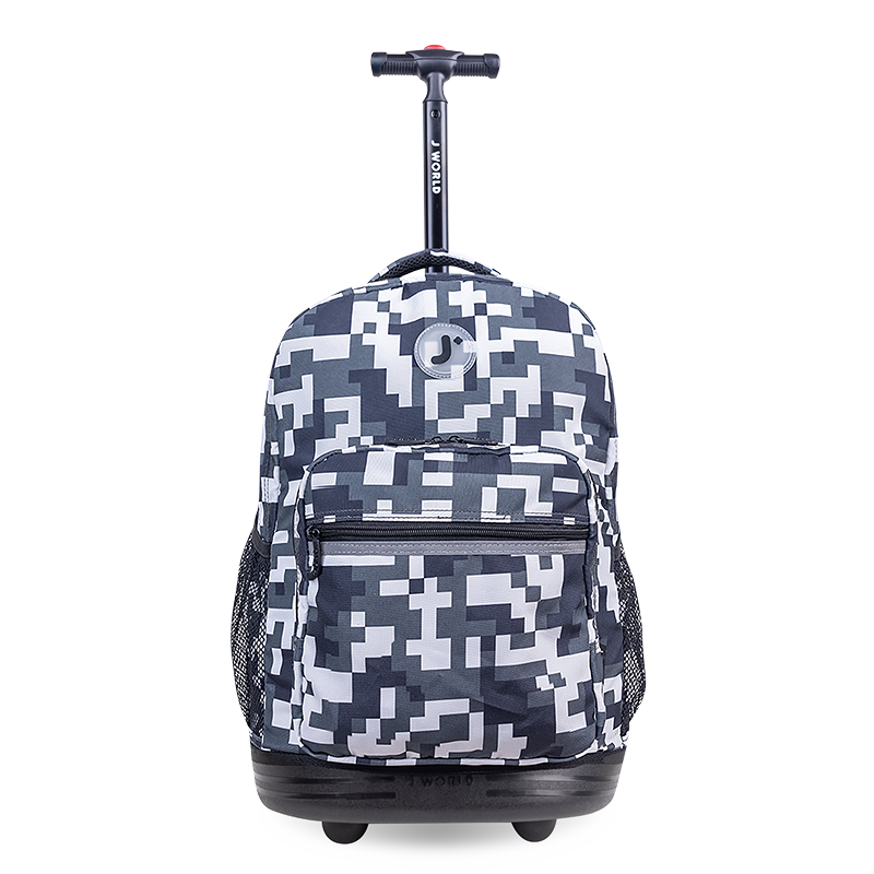 Sunrise Rolling Backpack (18 Inch) in Camo - JWorldstore