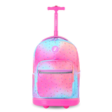 Sunrise Rolling Backpack (18 Inch) in Confetti - JWorldstore