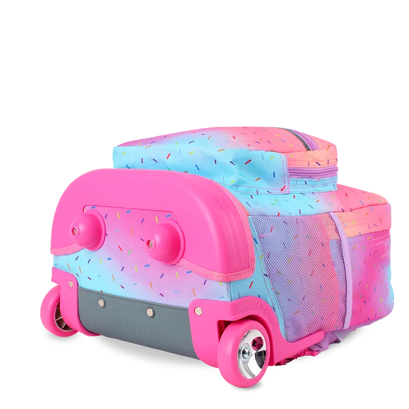 Sunrise Rolling Backpack (18 Inch) in Confetti - JWorldstore