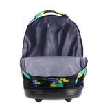 Sunrise Rolling Backpack (18 Inch) in Cubes - JWorldstore