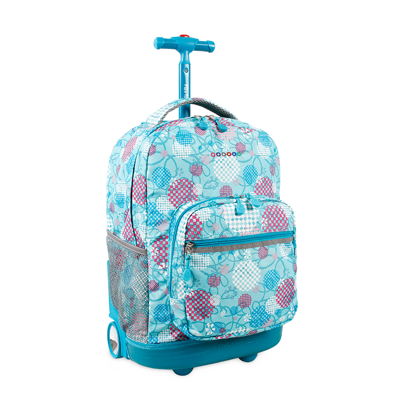 Sunrise Rolling Backpack (18 Inch) in Dandelion - Final Sale - JWorldstore