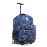 Sunrise Rolling Backpack (18 Inch) in Disco - JWorldstore