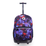 Sunrise Rolling Backpack (18 Inch) in Galaxy - JWorldstore