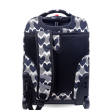 Sunrise Rolling Backpack (18 Inch) in Heart Dot - JWorldstore
