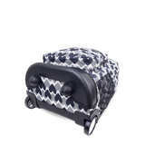 Sunrise Rolling Backpack (18 Inch) in Heart Dot - JWorldstore