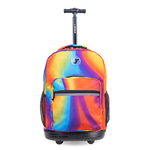 Sunrise Rolling Backpack (18 Inch) in Heat - Final Sale - JWorldstore