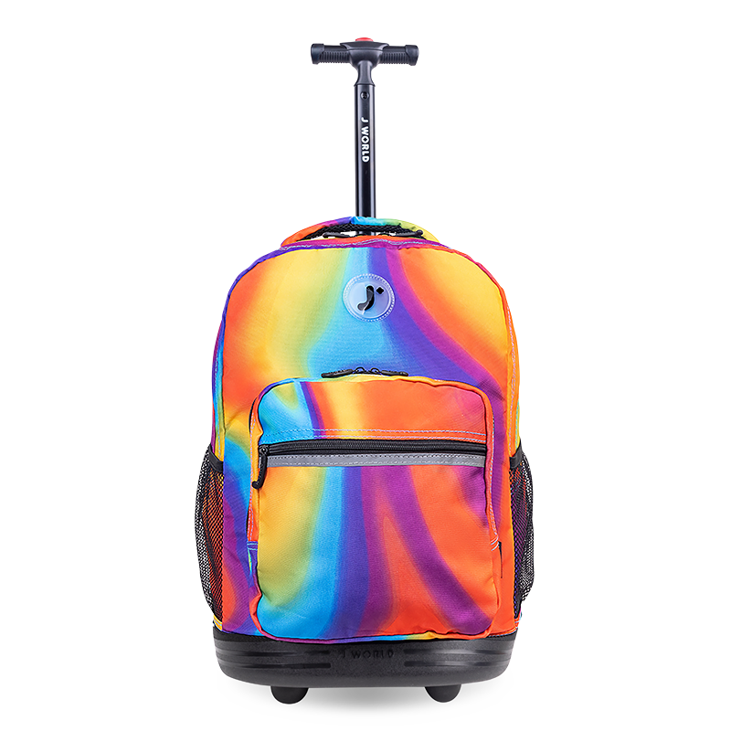 Sunrise Rolling Backpack (18 Inch) in Heat - Final Sale - JWorldstore