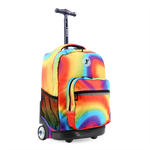 Sunrise Rolling Backpack (18 Inch) in Heat - Final Sale - JWorldstore