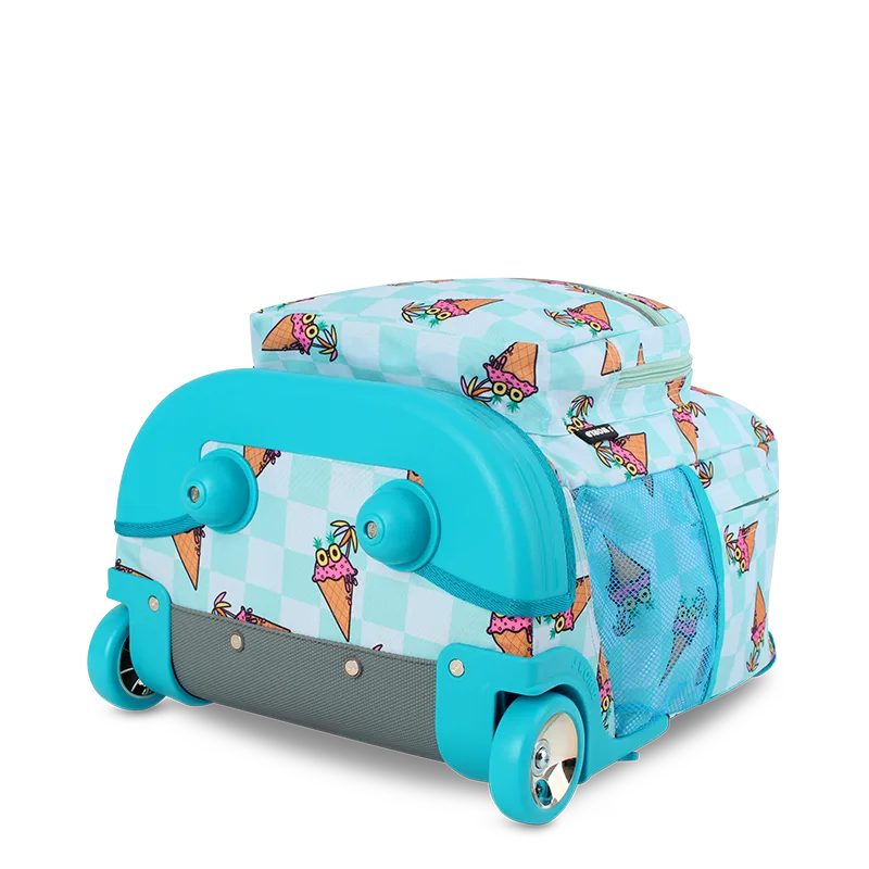 Sunrise Rolling Backpack (18 Inch) in Ice Cone - JWorldstore