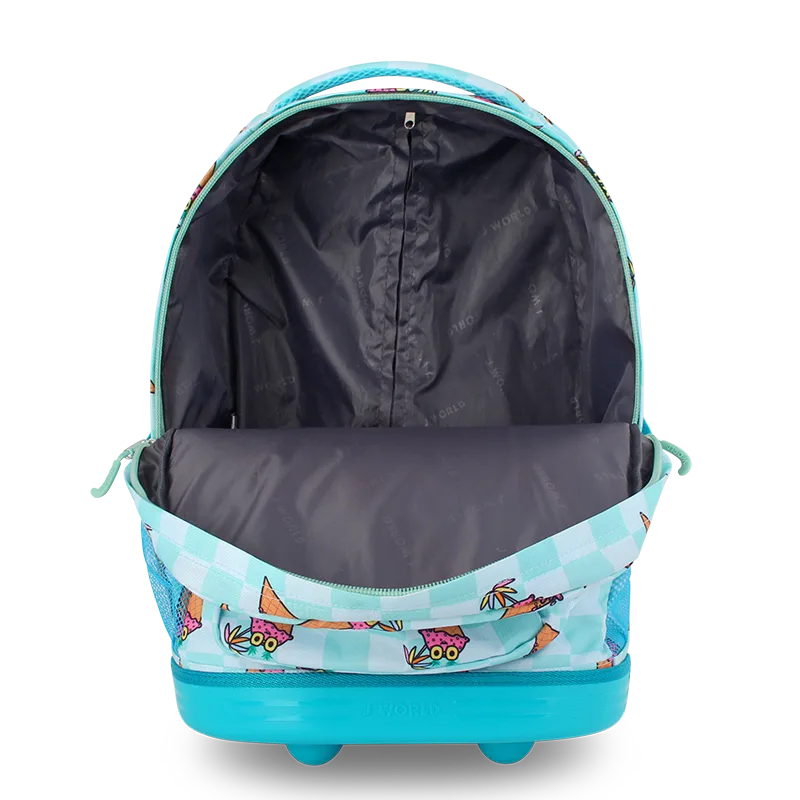 Sunrise Rolling Backpack (18 Inch) in Ice Cone - JWorldstore
