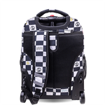 Sunrise Rolling Backpack (18 Inch) in Icon Checkers - JWorldstore