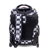 Sunrise Rolling Backpack (18 Inch) in Icon Checkers - JWorldstore
