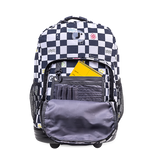 Sunrise Rolling Backpack (18 Inch) in Icon Checkers - JWorldstore