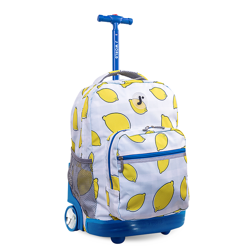 Sunrise Rolling Backpack (18 Inch) in Lemona - Final Sale - JWorldstore