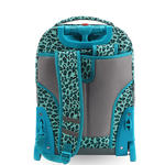 Sunrise Rolling Backpack (18 Inch) in Mint Leopard - JWorldstore