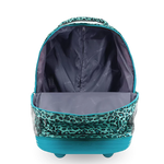 Sunrise Rolling Backpack (18 Inch) in Mint Leopard - JWorldstore