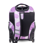 Sunrise Rolling Backpack (18 Inch) in Mr Eggplant - JWorldstore