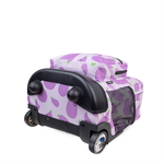 Sunrise Rolling Backpack (18 Inch) in Mr Eggplant - JWorldstore