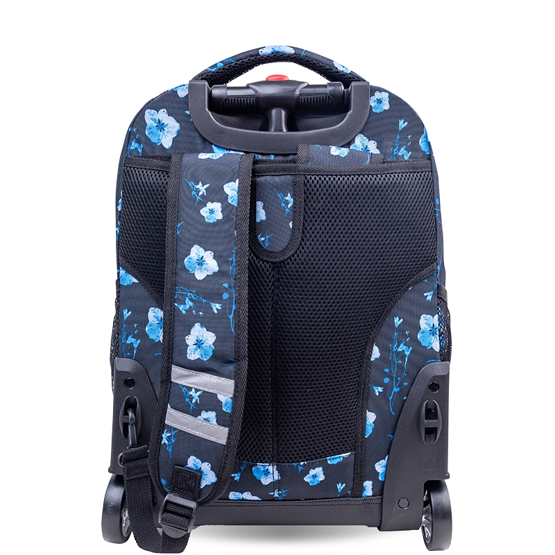 Sunrise Rolling Backpack (18 Inch) in Night Bloom - JWorldstore