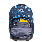 Sunrise Rolling Backpack (18 Inch) in Night Bloom - JWorldstore