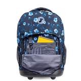Sunrise Rolling Backpack (18 Inch) in Night Bloom - JWorldstore