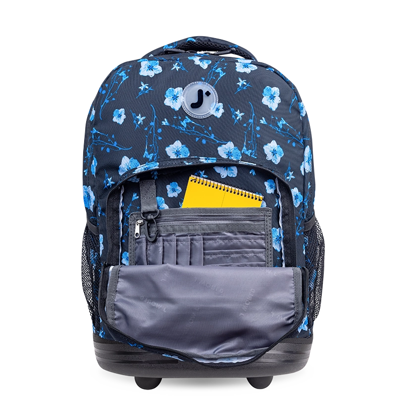 Sunrise Rolling Backpack (18 Inch) in Night Bloom - JWorldstore